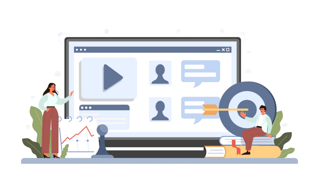 online lesson, remote college course